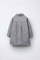 ROBE À IMPRIMÉ ZÈBRE