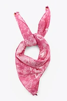 STONE PRINT SCARF