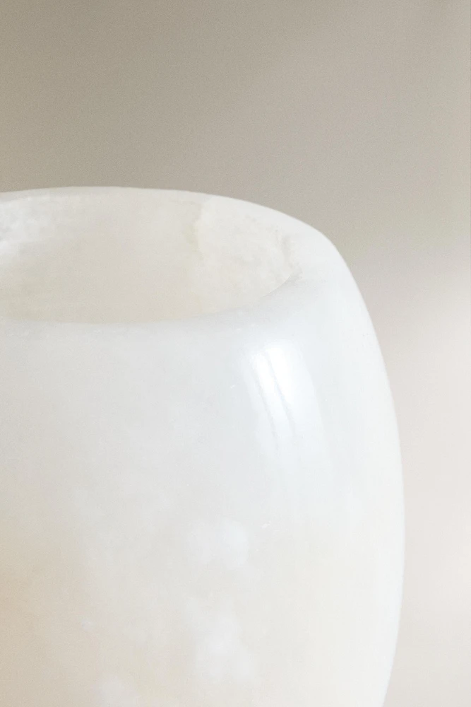 ALABASTER TABLE LAMP