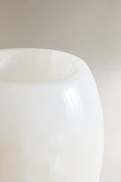 ALABASTER TABLE LAMP
