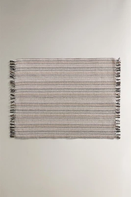 COLORED NEEDLECORD PLACEMAT (SET OF 2)