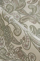 DRAP DE DESSUS SATIN PAISLEY