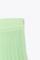 PLEATED MIDI SKIRT