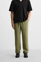 PANTALON À TEXTURE