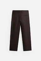 PANTALON DE COSTUME 100 % LIN