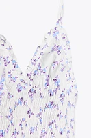 FLORAL STRETCH DRESS