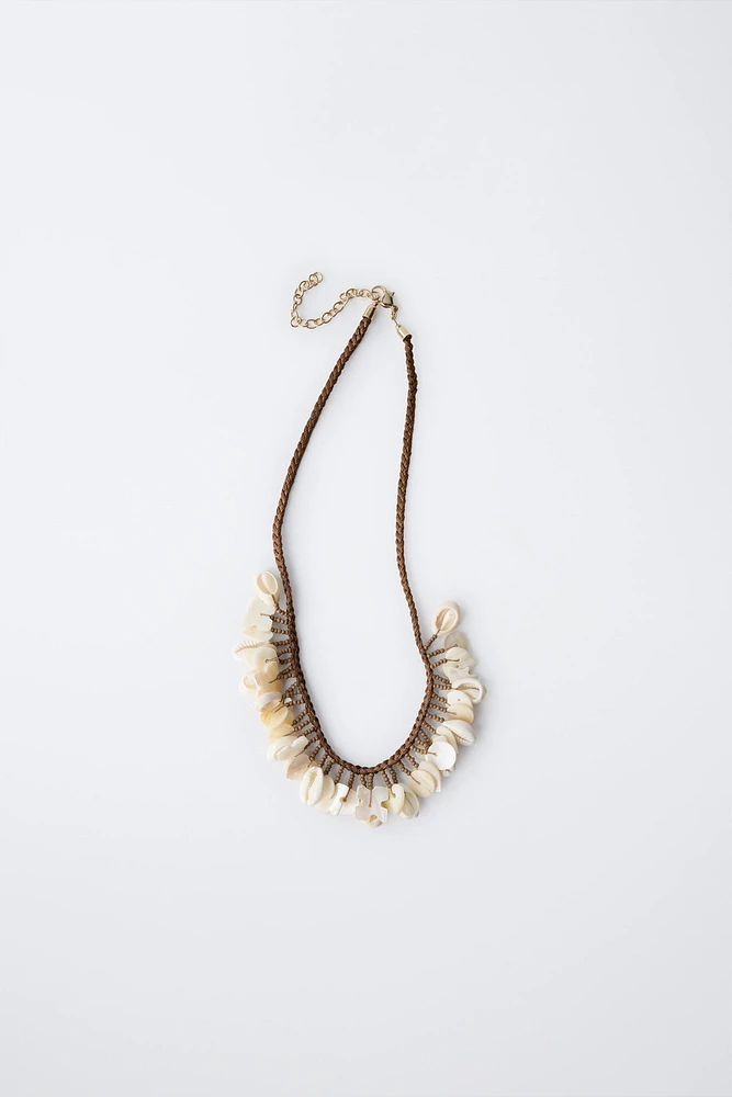 SHELL BRAID NECKLACE