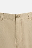 TEXTURED PANTS