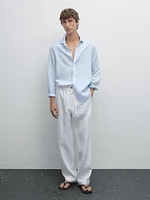 Regular fit striped shirt