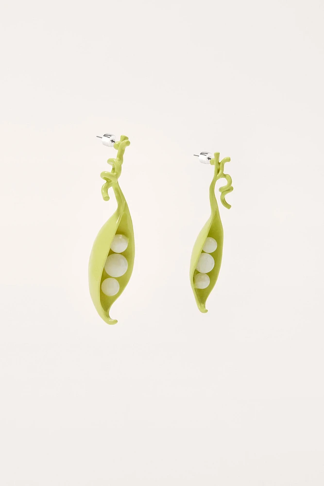 BOUCLES D'OREILLES PETITS POIS ÉDITION LIMITÉE