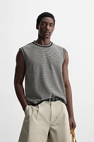 RELAXED FIT KNIT TANK TOP