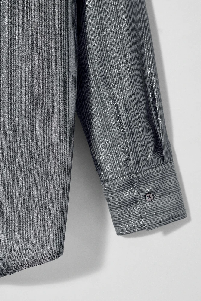 CHEMISE FIL BRILLANT BOBBY GILLESPIE X ZARA