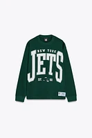 T-SHIRT MOLLETON NFL JETS