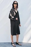 ZW COLLECTION LINEN FROCK COAT