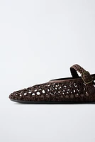 OPENWORK BALLET FLATS