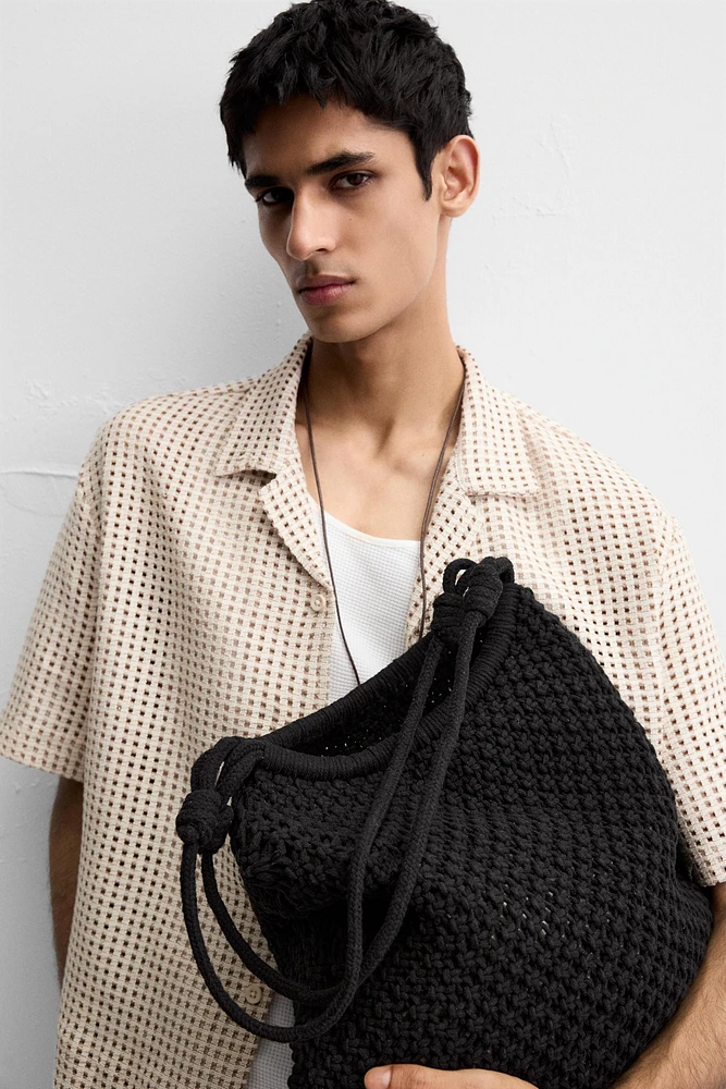 MACRAMÉ SHOPPER BAG