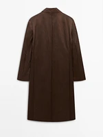 Manteau long satiné - Studio