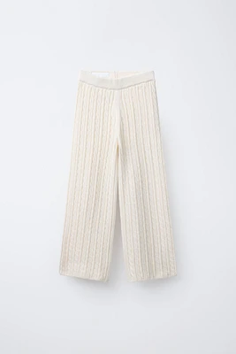 CABLE KNIT CULOTTES