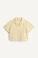 CHEMISE EN COTON ET LIN ÉDITION LIMITÉE