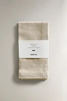SERVIETTES DE TABLE ONDES