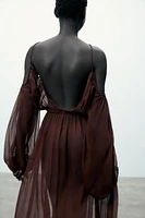 FLOWY LONG DRESS