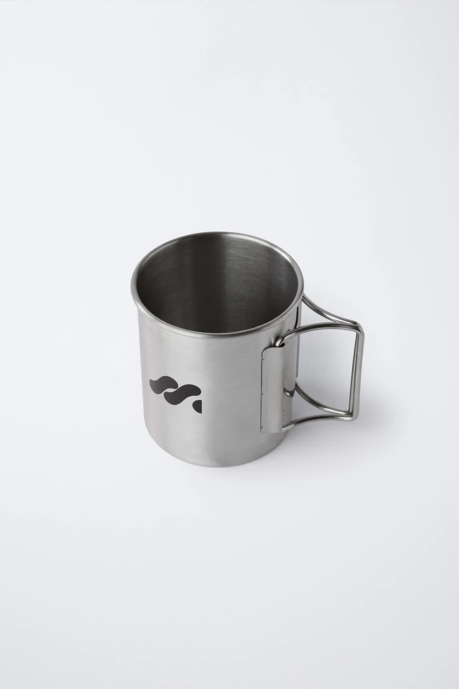 TASSE EN ACIER INOXIDABLE AVEC LOGO 300 ML