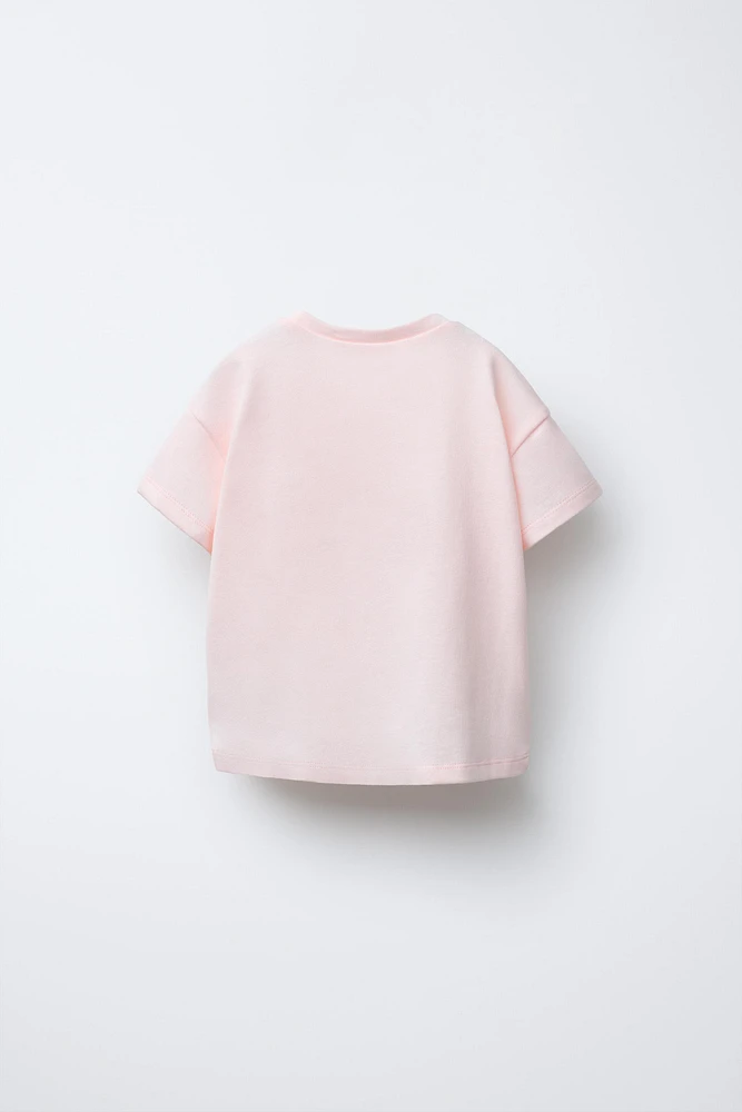 TULLE APPLIQUÉ T-SHIRT