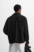 LIMITED EDITION SUEDE LEATHER OVERSHIRT