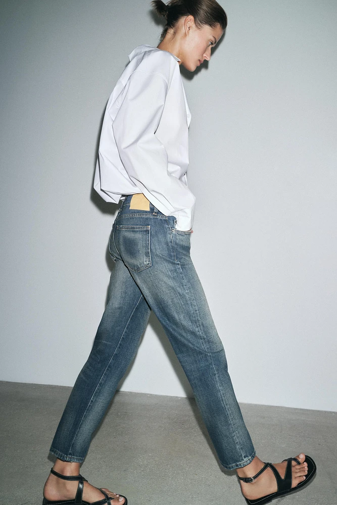 JEAN ZW COLLECTION DROIT TAILLE BASSE 7/8