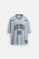 T-SHIRT STRUCTURÉ VARSITY