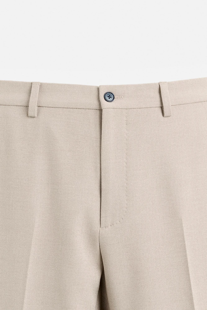 SLIM FIT SUIT PANTS