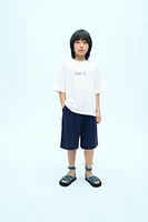 T-SHIRT UNI INSCRIPTION X FANGLU LIN