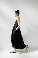 PANELED MIDI DRESS