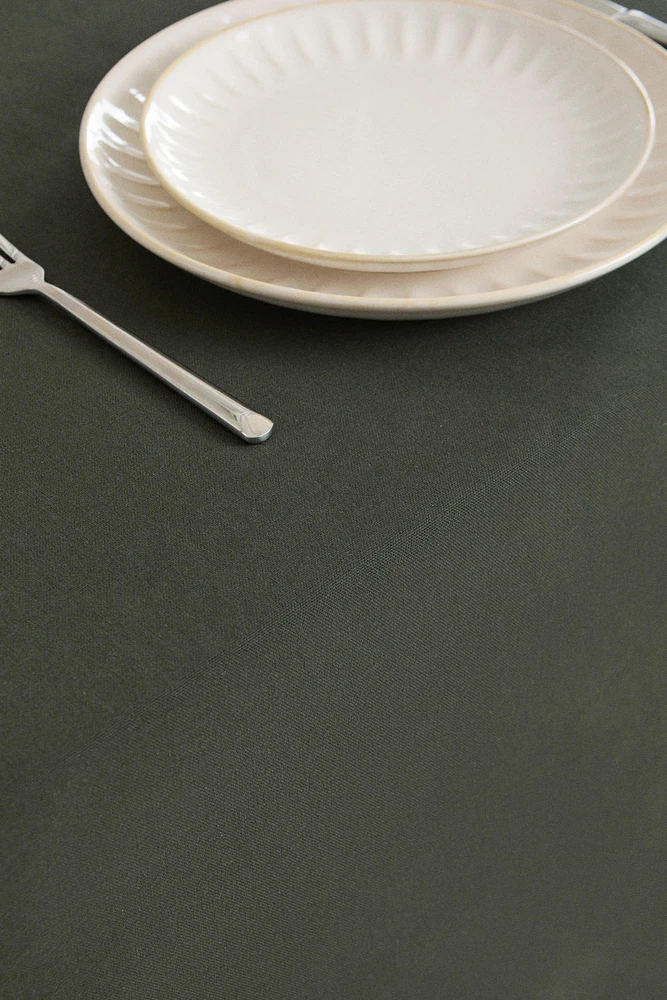 WASHED COTTON TABLECLOTH