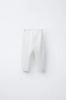 OPEN KNIT PANTS