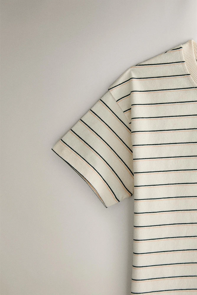 CHILDREN’S STRIPED COTTON T-SHIRT