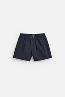 COMBINATION POPLIN BOXERS 2-PACK