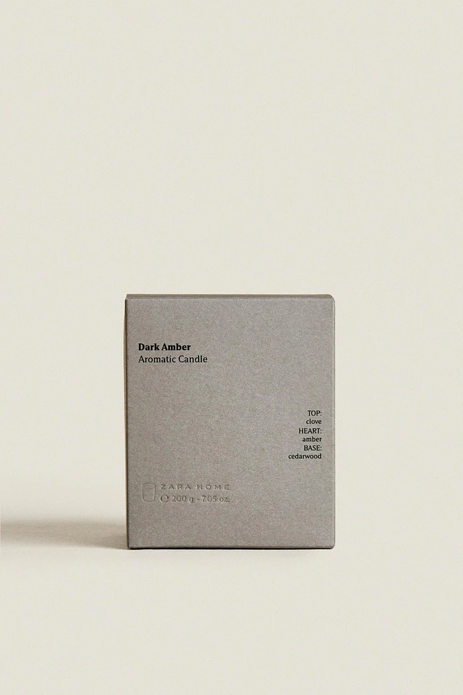 (200 G) BOUGIE PARFUMÉE DARK AMBER