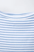 STRIPED RIB TOP