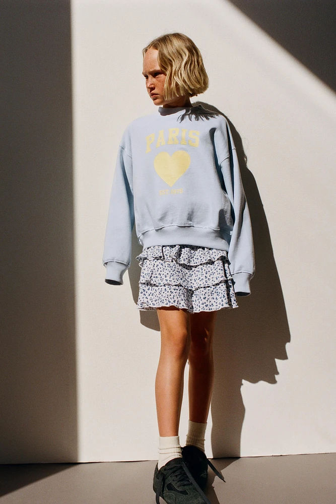 TEXT SWEATSHIRT