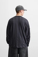 RETRO SOCCER TEXTURED SWEATSHIRT
