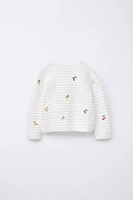 CHERRY KNIT CARDIGAN