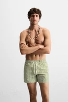WAVE MID-LENGTH SWIMSUIT
