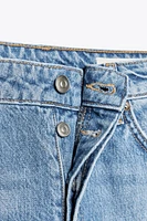 JEAN TRF DROIT À TAILLE MI-HAUTE