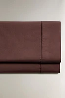 PERCALE COTTON FLAT SHEET (300 THREAD COUNT)