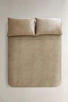 SATEEN JACQUARD DUVET COVER