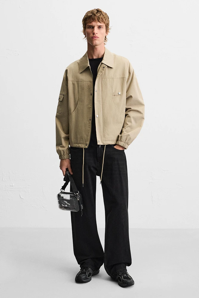 TRANSPARENT RIGID CROSSBODY BAG