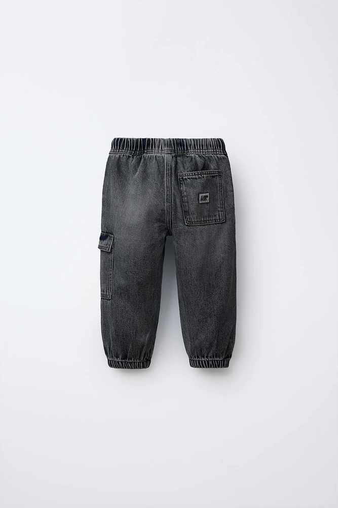 CARGO JOGGER JEANS