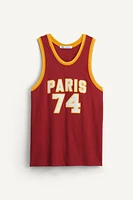 LIMITED EDITION NUMBER TANK TOP