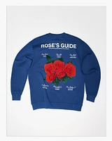 ROSES SWEATSHIRT WITH TEXT
